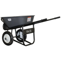 RACE 2-Wheel Wheelbarrow with Flat Free Tires